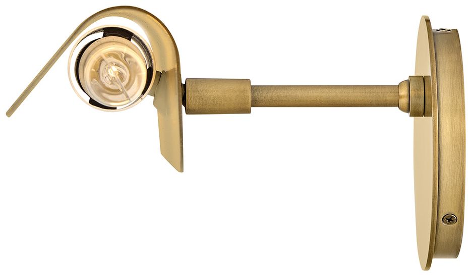 Hinkley Interior Barrett Medium Adjustable Accent Light 20" Heritage Brass