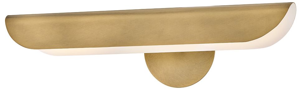 Hinkley Interior Barrett Medium Adjustable Accent Light 20" Heritage Brass