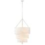 1_Hinkley Interior Baya Double XL Multi Tier Chandelier 30" Textured Pla
