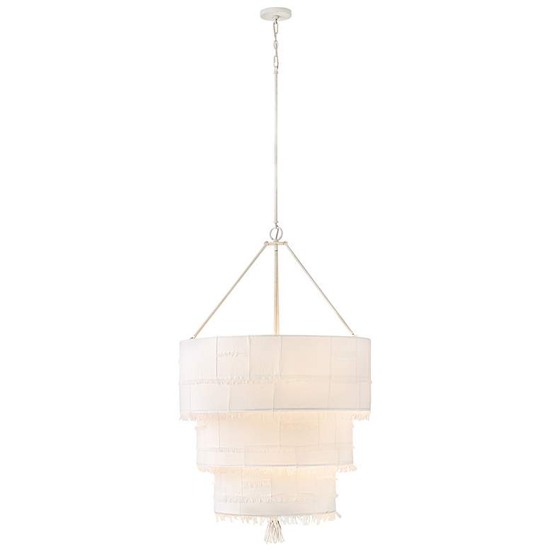 Image 2 Hinkley Interior Baya Double XL Multi Tier Chandelier 30" Textured Pla more views