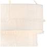 3_Hinkley Interior Baya Medium Drum Chandelier 30" Textured Plaster more views