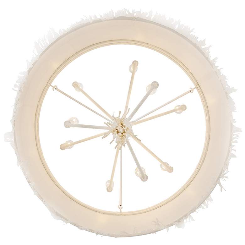 Image 7 Hinkley Interior Baya Medium Drum Chandelier 30" Textured Plaster more views