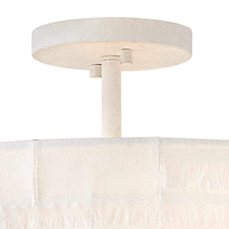 Image 4 Hinkley Interior Baya Medium Semi-Flush Mount 18" Textured Plaster more views