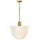 Hinkley Interior Becca Large Pendant 18" Heritage Brass