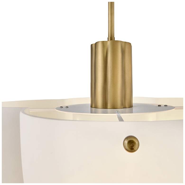 Image 3 Hinkley Interior Becca Large Pendant 18" Heritage Brass more views
