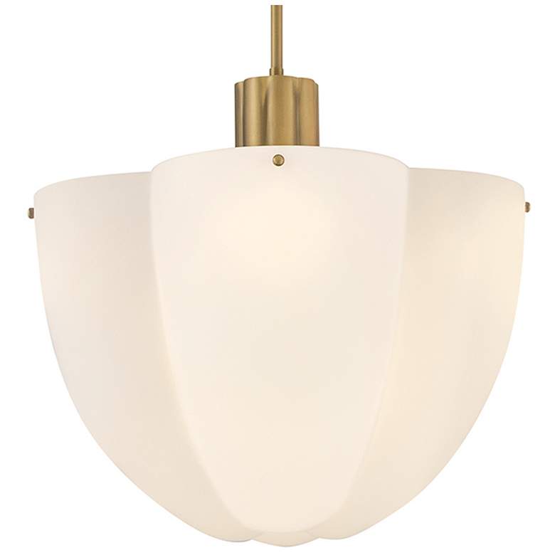 Image 4 Hinkley Interior Becca Large Pendant 18" Heritage Brass more views