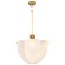 6_Hinkley Interior Becca Large Pendant 18" Heritage Brass more views