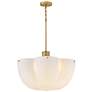 6_Hinkley Interior Becca Medium Chandelier 24" Heritage Brass more views