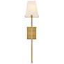 5_Hinkley Interior Benton Large Single Light Sconce 6.75" Lacquered Bras more views