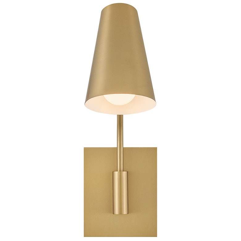 Image 5 Hinkley Interior Bray Medium Swing Arm Single Sconce 5.5" Lacquered Br more views