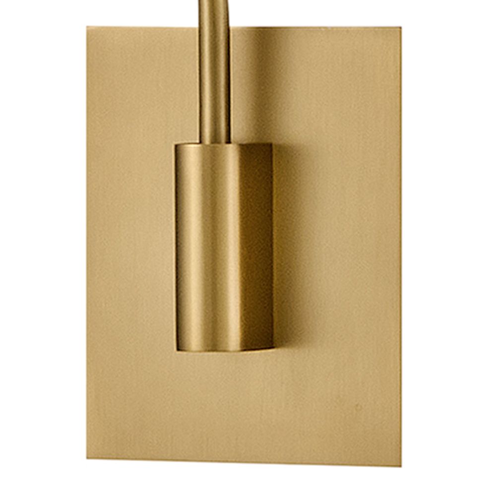 Hinkley Interior Bray Medium Swing Arm Single Sconce 5.5" Lacquered Brass