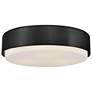 1_Hinkley Interior Cedric Medium Flush Mount 18" Black