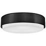 2_Hinkley Interior Cedric Medium Flush Mount 18" Black more views