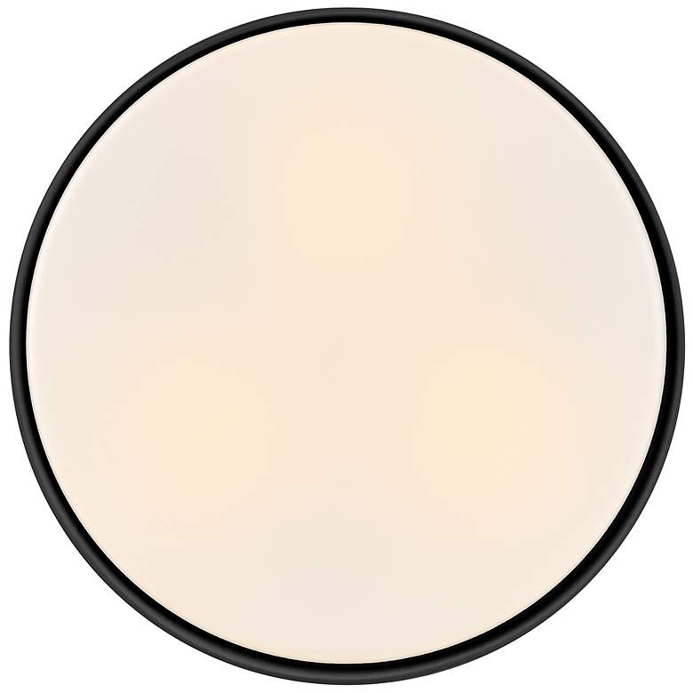 Image 4 Hinkley Interior Cedric Medium Flush Mount 18" Black more views