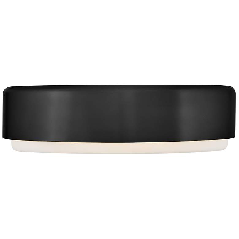 Image 5 Hinkley Interior Cedric Medium Flush Mount 18" Black more views