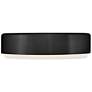 5_Hinkley Interior Cedric Medium Flush Mount 18" Black more views