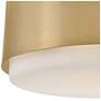 3_Hinkley Interior Cedric Small Semi-Flush Mount 13" Lacquered Brass more views