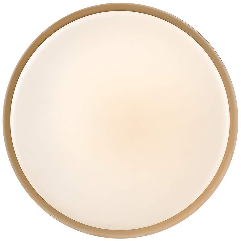 Image 4 Hinkley Interior Cedric Small Semi-Flush Mount 13" Lacquered Brass more views