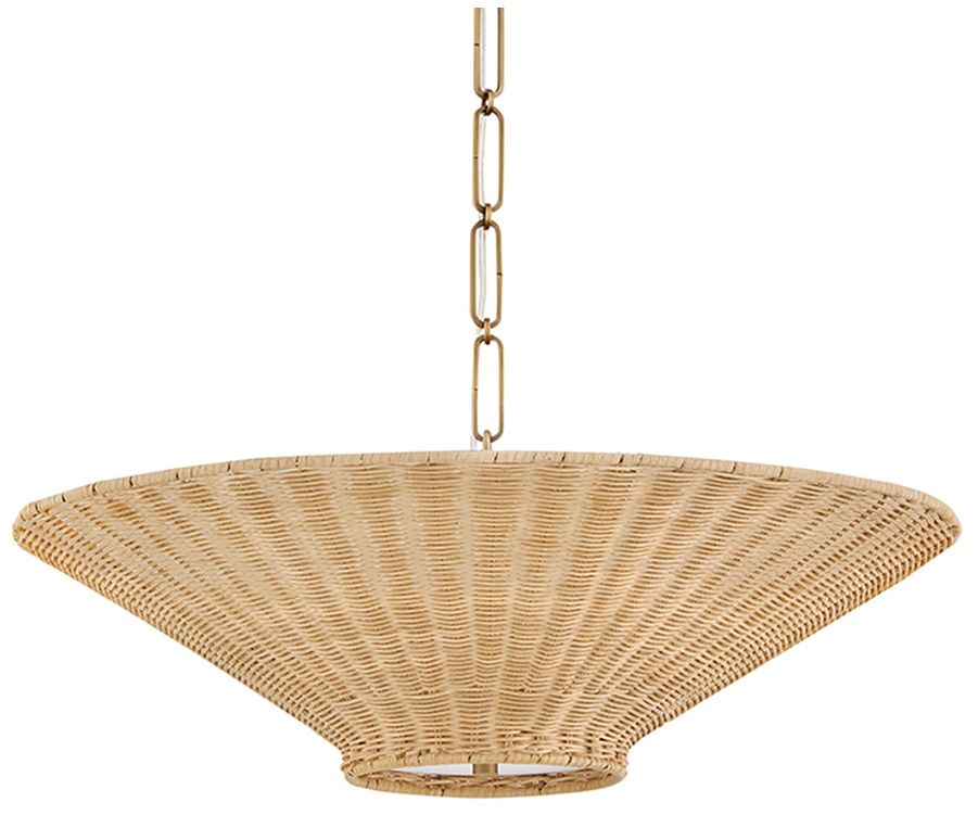 Image 5 Hinkley Interior Delia Small Convertible Chandelier 23.5" Heritage Brass more views