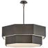 Hinkley Interior Facet Medium Convertible Chandelier 38" Black Oxide