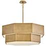 1_Hinkley Interior Facet Medium Convertible Chandelier 38" Heritage Bras