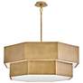 2_Hinkley Interior Facet Medium Convertible Chandelier 38" Heritage Bras more views
