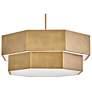 3_Hinkley Interior Facet Medium Convertible Chandelier 38" Heritage Bras more views