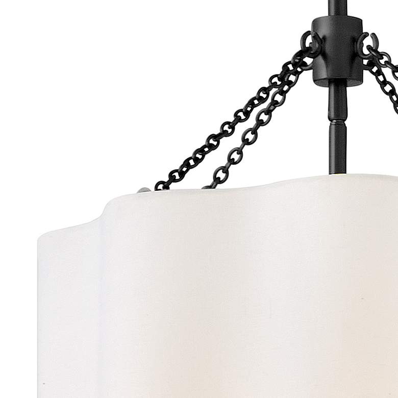 Image 3 Hinkley Interior Gwen Large Pendant 16" Black more views