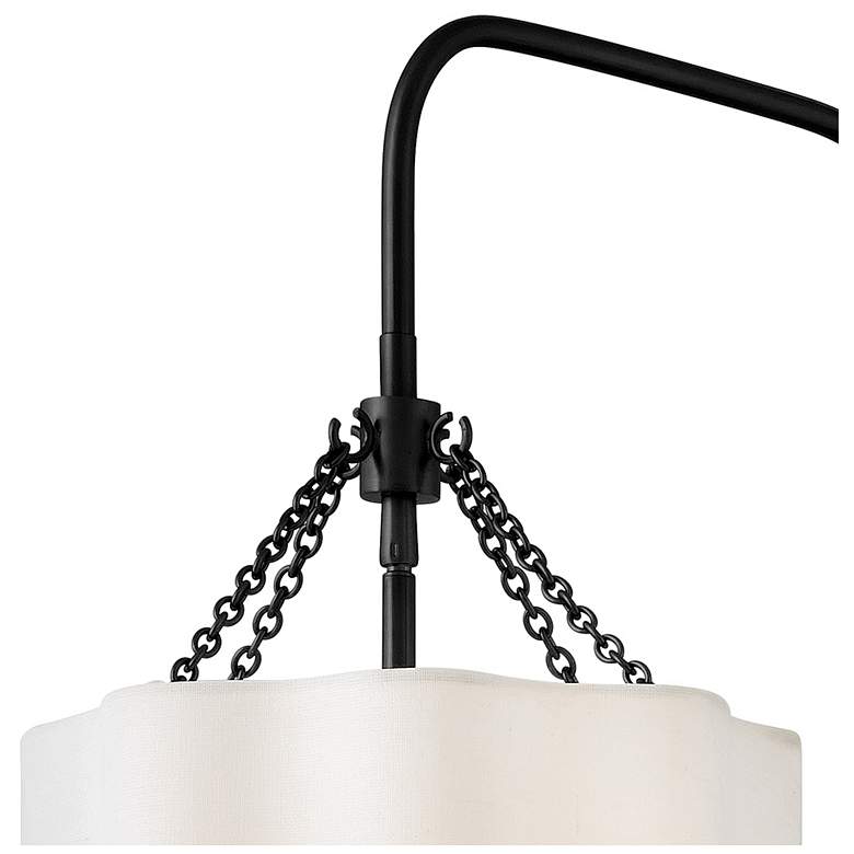 Image 3 Hinkley Interior Gwen Large Single Light Sconce 11.5" Black more views