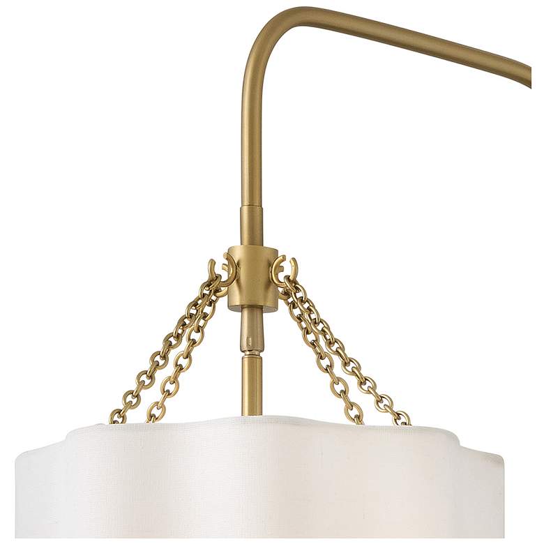 Image 3 Hinkley Interior Gwen Large Single Light Sconce 11.5" Lacquered Brass more views