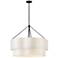 Hinkley Interior Gwen Medium Drum Chandelier 32" Black