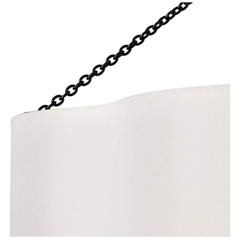 Image 3 Hinkley Interior Gwen Medium Drum Chandelier 32" Black more views