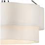 7_Hinkley Interior Gwen Medium Drum Chandelier 32" Black more views