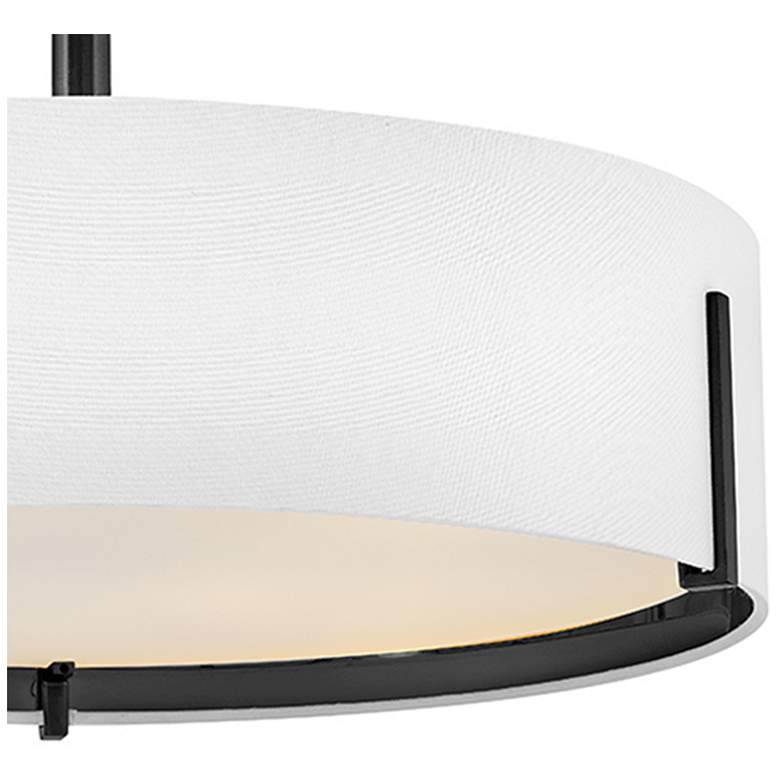 Image 2 Hinkley Interior Halle Medium Semi Flush Mount 19.5" Black more views