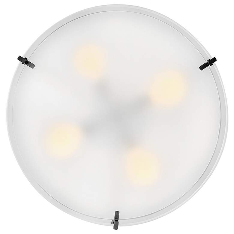 Image 6 Hinkley Interior Halle Medium Semi Flush Mount 19.5" Black more views