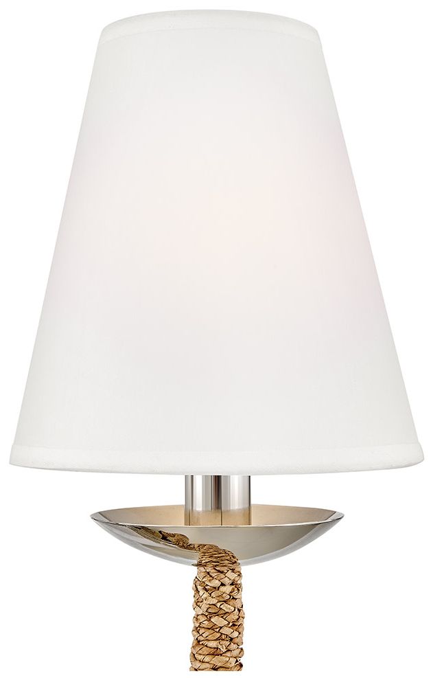 Image 2 Hinkley Interior Harwich Medium Two Light Sconce 19.5" Polished Nickel more views