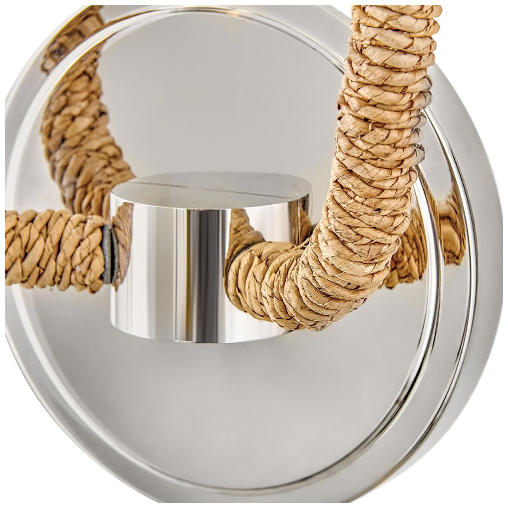 Image 3 Hinkley Interior Harwich Medium Two Light Sconce 19.5" Polished Nickel more views