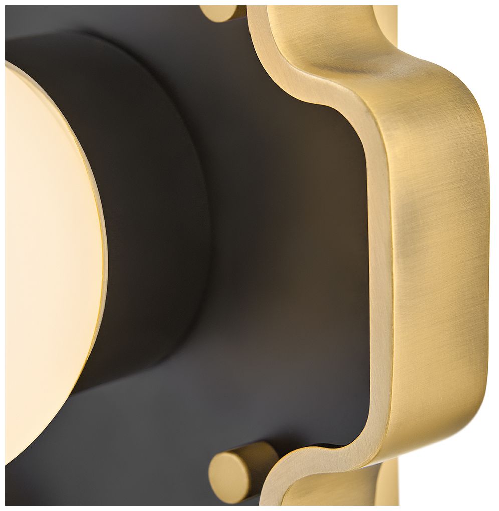 Thumbnail4 of Hinkley Interior Howe Small Single Light Sconce 7.5" Gloss Black more views