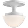 1_Hinkley Interior Knox Extra Small Semi Flush Mount 8" Chalk White
