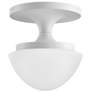 2_Hinkley Interior Knox Extra Small Semi Flush Mount 8" Chalk White more views