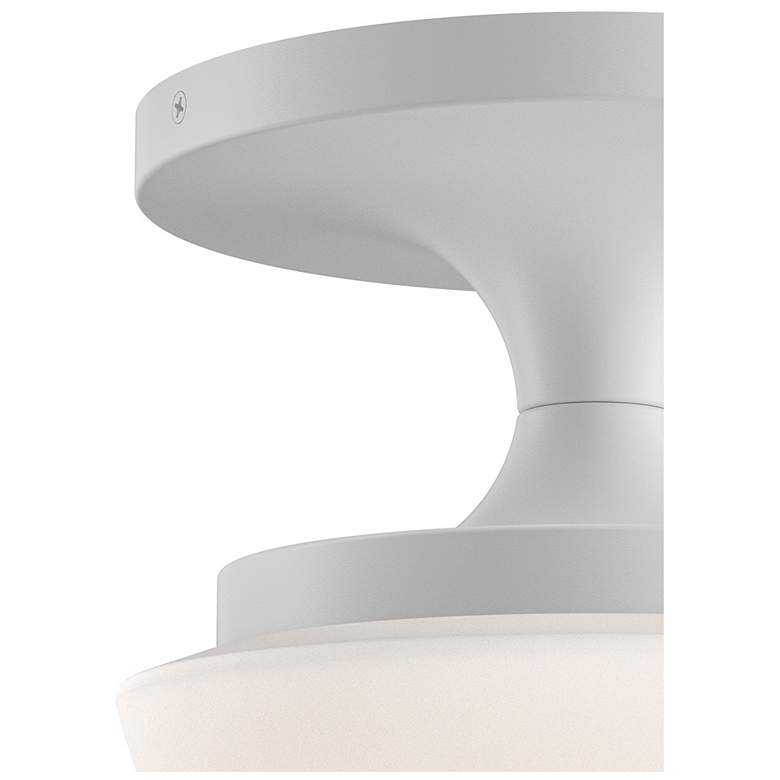 Image 3 Hinkley Interior Knox Extra Small Semi Flush Mount 8" Chalk White more views