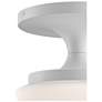 3_Hinkley Interior Knox Extra Small Semi Flush Mount 8" Chalk White more views