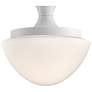 4_Hinkley Interior Knox Extra Small Semi Flush Mount 8" Chalk White more views