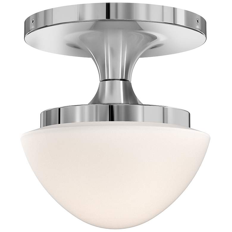 Image 1 Hinkley Interior Knox Extra Small Semi Flush Mount 8" Chrome