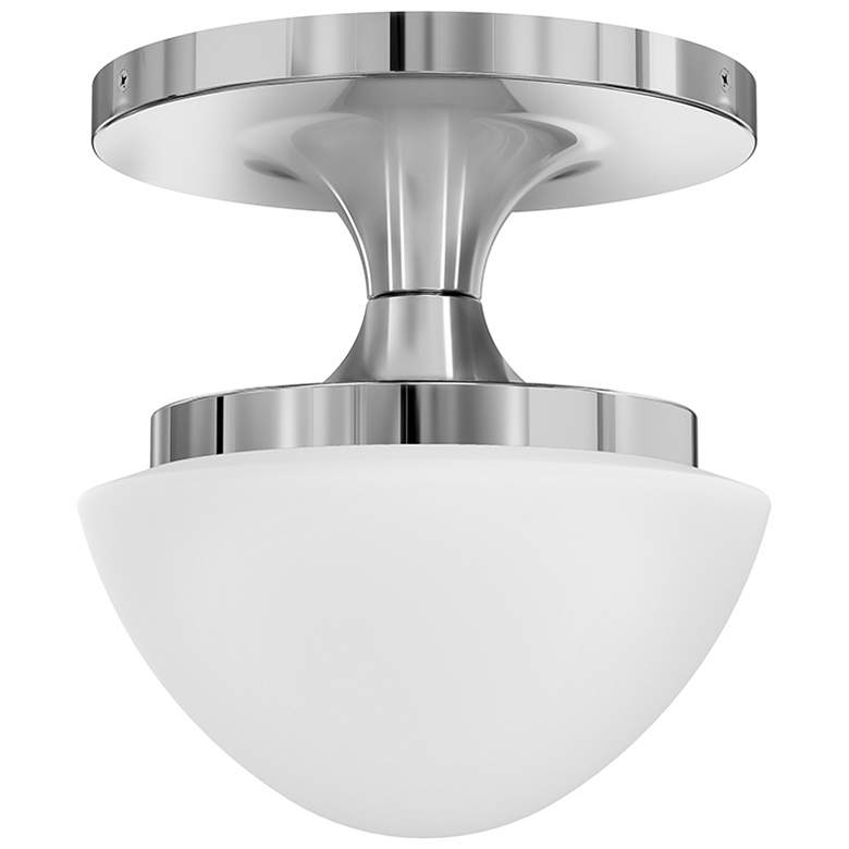 Image 2 Hinkley Interior Knox Extra Small Semi Flush Mount 8" Chrome more views