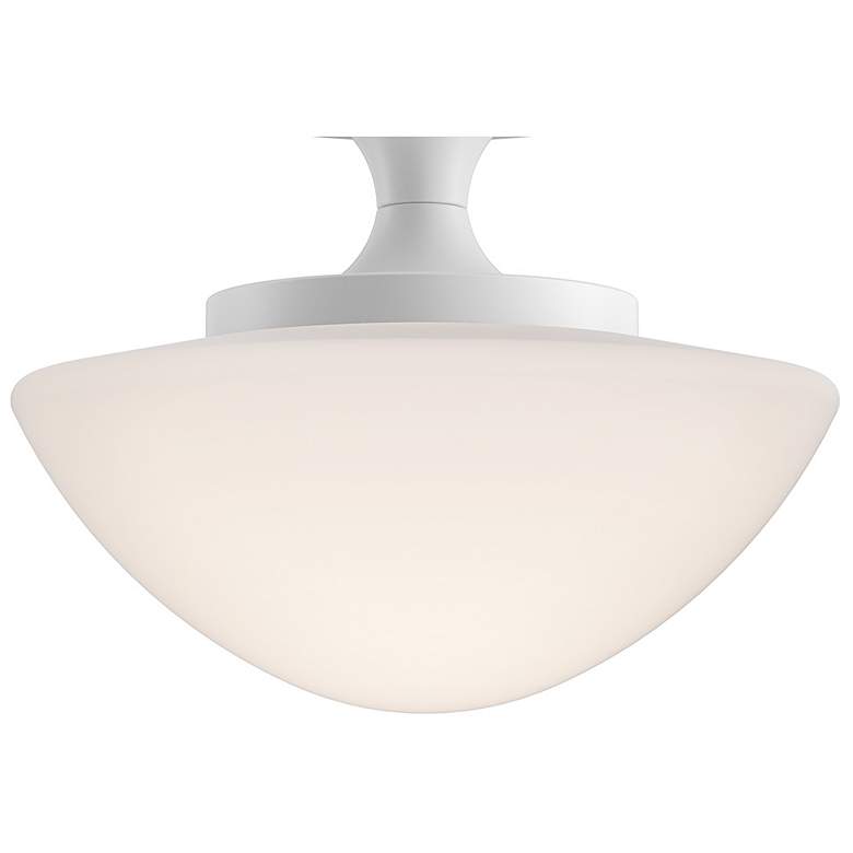 Image 4 Hinkley Interior Knox Small Semi Flush Mount 12" Chalk White more views
