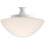 4_Hinkley Interior Knox Small Semi Flush Mount 12" Chalk White more views