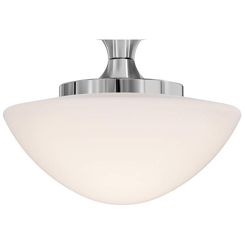 Image 4 Hinkley Interior Knox Small Semi Flush Mount 12" Chrome more views