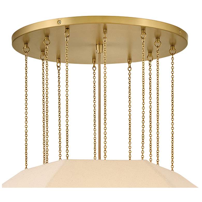 Image 4 Hinkley Interior Lyla Medium Convertible Chandelier 32.25" Lacquered B more views