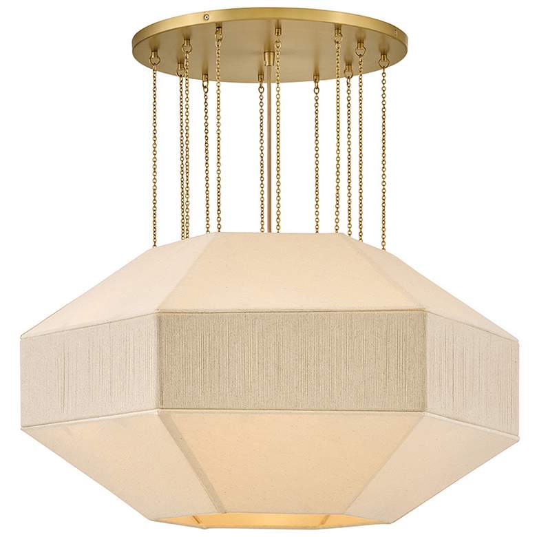 Image 7 Hinkley Interior Lyla Medium Convertible Chandelier 32.25" Lacquered B more views